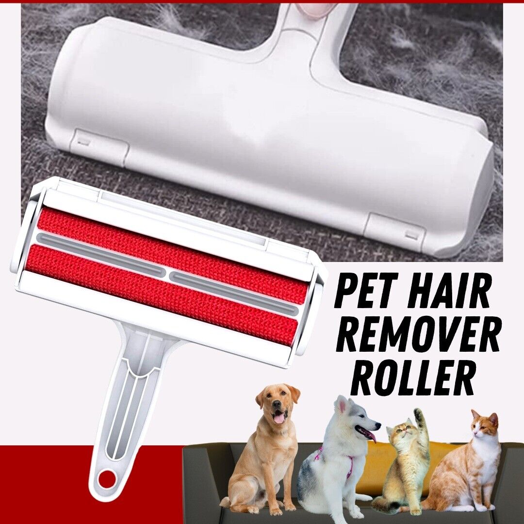 FurVac™ Pro Self-Cleaning Reusable Pet Hair & Lint Remover Roller