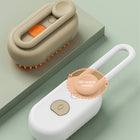 PurrGroom™ 3-in-1 Ultrasonic Mist & Steam Pet Grooming Brush