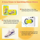 CloudClean™ Microfiber Plush Sneaker Washing Machine Protection Bag