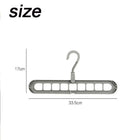 SmartHanger Pro™ | 9-in-1 360° Rotating Space-Saving Magic Clothes Hanger