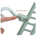 SmartHanger Pro™ | 9-in-1 360° Rotating Space-Saving Magic Clothes Hanger