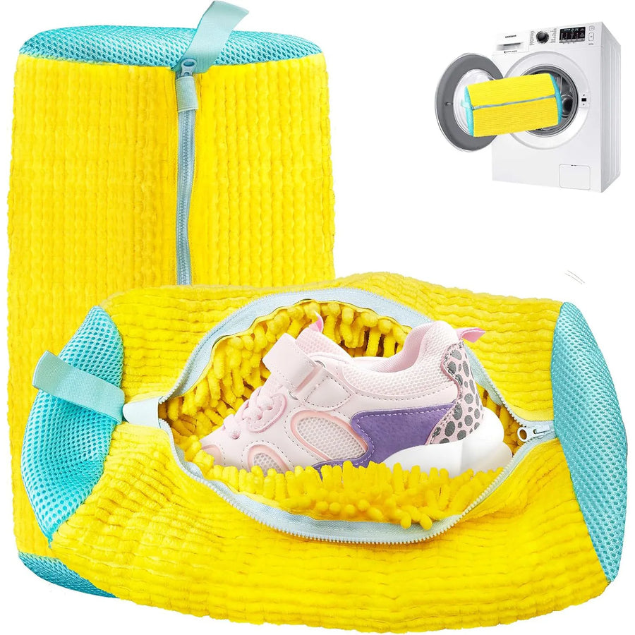 CloudClean™ Microfiber Plush Sneaker Washing Machine Protection Bag