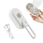 PurrGroom™ 3-in-1 Ultrasonic Mist & Steam Pet Grooming Brush